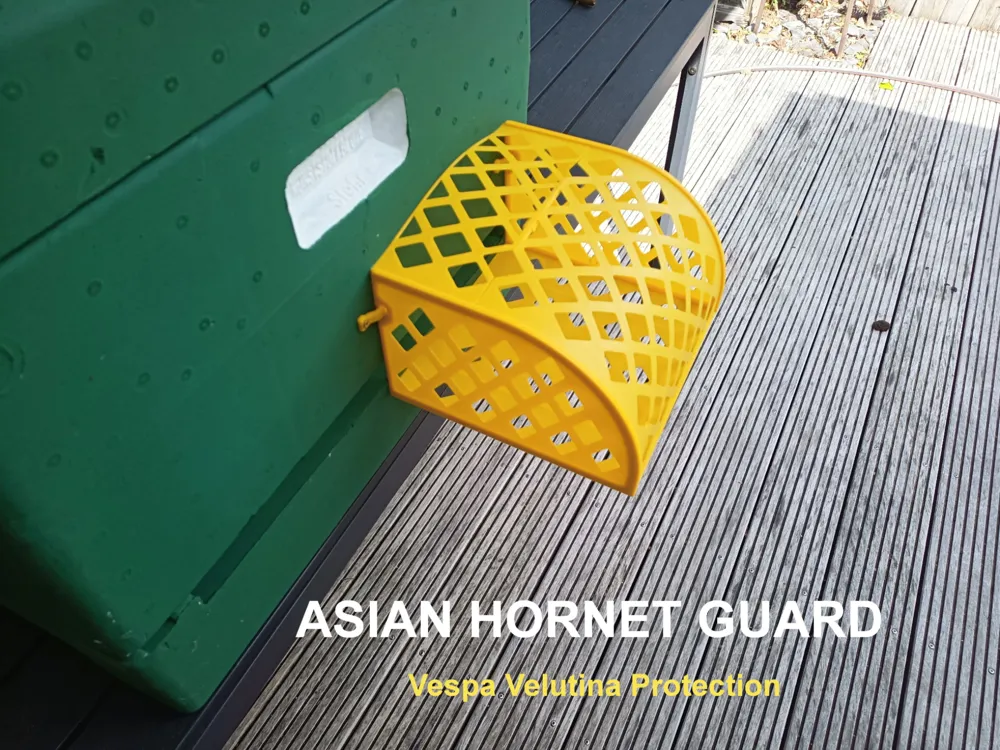 Tapa o cubierta: Modular Bee Hornet Guard (Vespa Velutina). Referencia del modelo original.