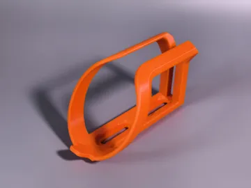 Modelo para impresión 3D: 自行车水壶架 一体打印无支撑 — vista de referencia 4