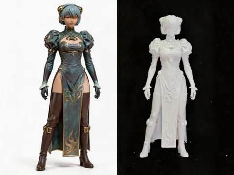 Modelo para impresión 3D: 上古守护者玄泠 — referencia de MakerWorld