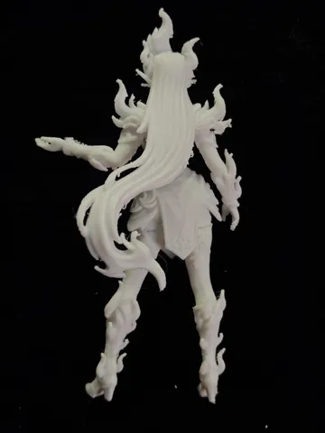 Modelo para impresión 3D: 火焰精灵 — vista de referencia 3