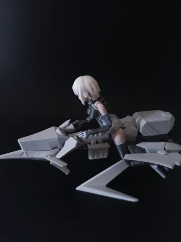 Modelo para impresión 3D: 人形配备〔“速核1211”梭式飞托〕 — vista de referencia 2