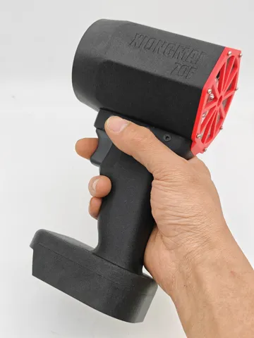Modelo para impresión 3D: 70涵道风扇 — vista de referencia 3