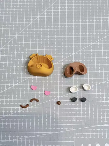 Modelo para impresión 3D: 动森豆狸粒狸BJD娃用包包微缩包 — vista de referencia 4