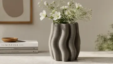 Modelo para impresión 3D: 波浪弧形花瓶 — vista de referencia 4