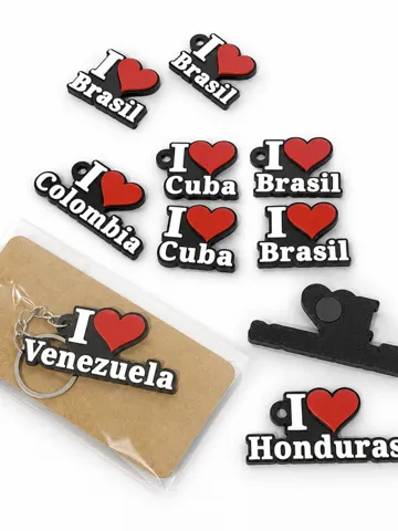 Llavero: Custom I Love Keychain & Fridge Magnet Generator — vista de referencia 2