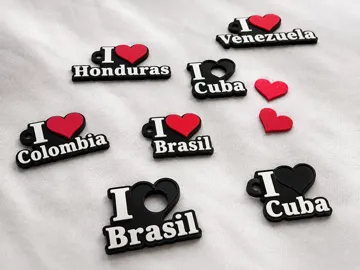 Llavero: Custom I Love Keychain & Fridge Magnet Generator — vista de referencia 4
