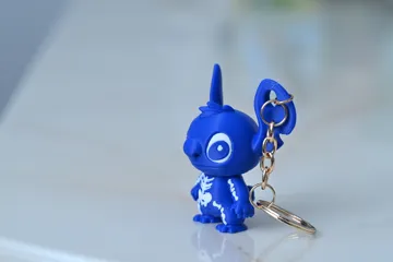 Modelo para impresión 3D: 骷髅史迪奇钥匙扣 — vista de referencia 4