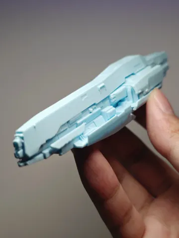 Modelo para impresión 3D: 艾奥级-攻坚离子炮巡洋舰 — vista de referencia 2