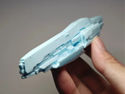 Modelo para impresión 3D: 艾奥级-攻坚离子炮巡洋舰 — referencia de MakerWorld
