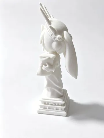 Modelo para impresión 3D: 初音未来自由女神像3D打印模型 — vista de referencia 4