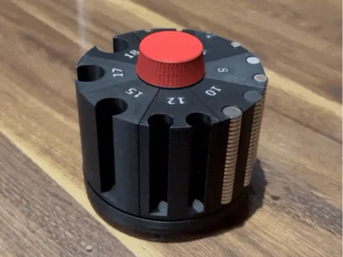 Modelo para impresión 3D: 磁铁收纳. Referencia del modelo original.