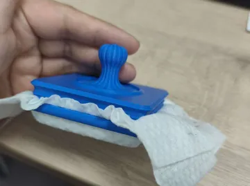 Modelo para impresión 3D: 打印版清洁擦(一层两层都可以) — vista de referencia 5