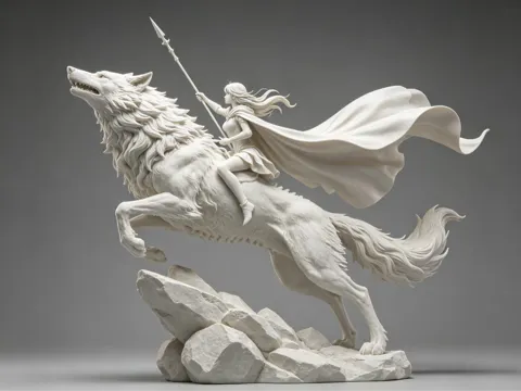 Modelo para impresión 3D: 幽灵公主 珊 — referencia de MakerWorld