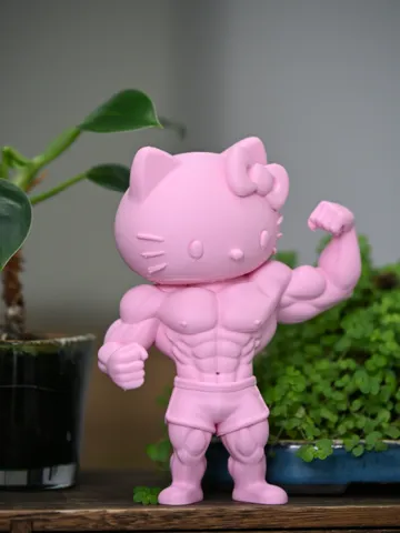 Accesorio para impresora 3D: 肌肉 Hello Kitty — vista de referencia 2