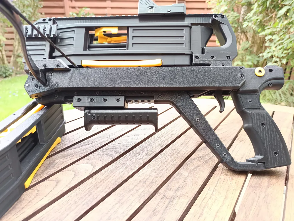 JHS Picatinny Klappgriff V1 mit Picatinny Adapter - Free 3D Print Model ...