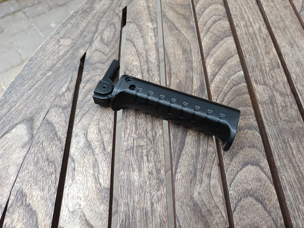 JHS Picatinny Klappgriff V1 mit Picatinny Adapter - Free 3D Print Model ...