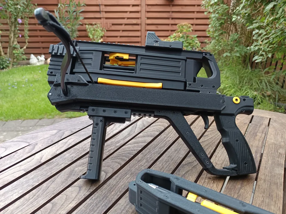 JHS Picatinny Klappgriff V1 mit Picatinny Adapter - Free 3D Print Model ...
