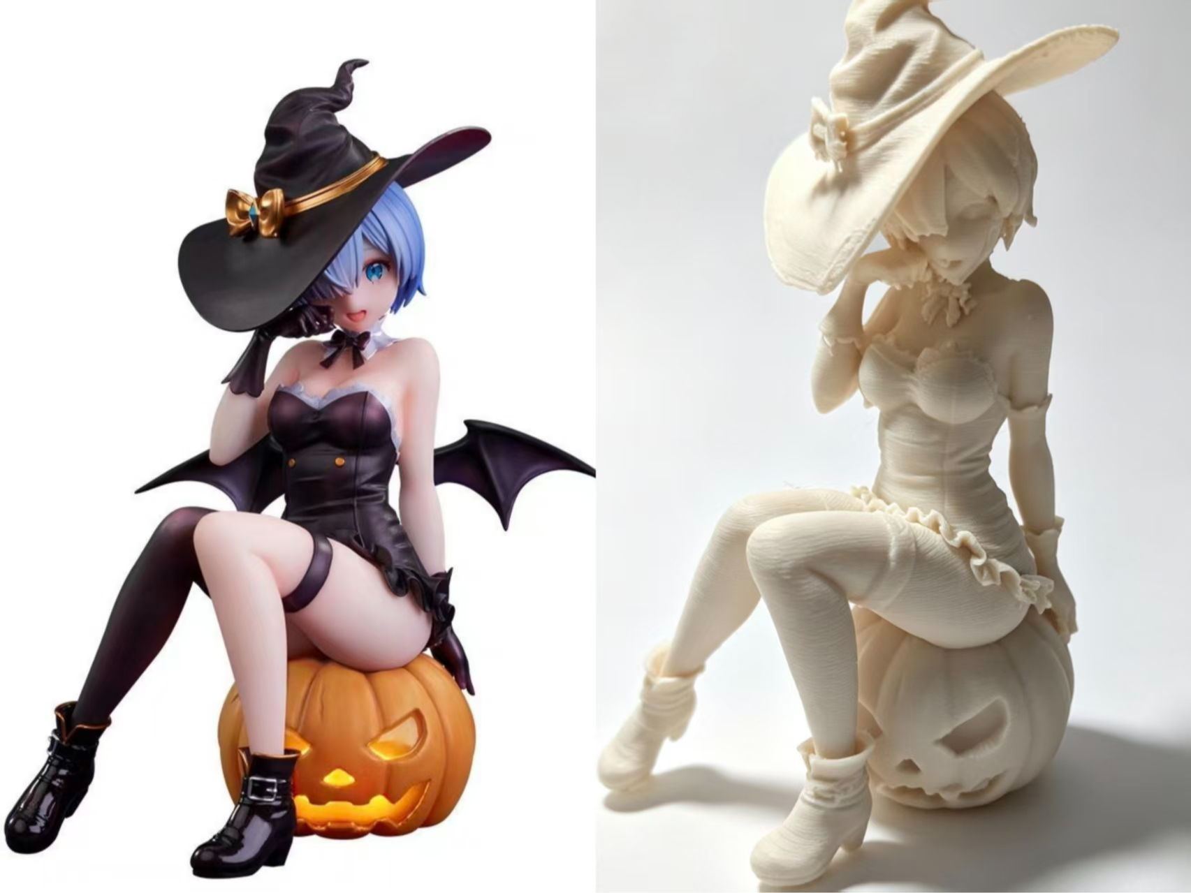蕾姆万圣节女巫3d模型 - 3D printed People, in stock in India