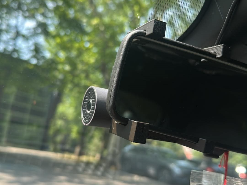 Rear-view mirror camera mount - 3D printed Vehicles, in stock in India