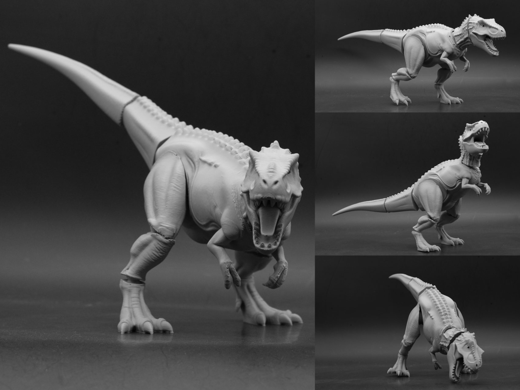 关节可动的霸王龙 3D model