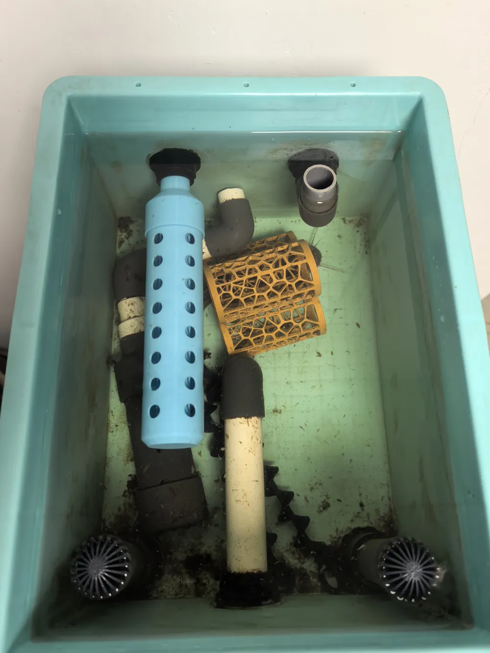 Sediment chamber diffuser (customizable) aquarium filtration - Free 3D ...