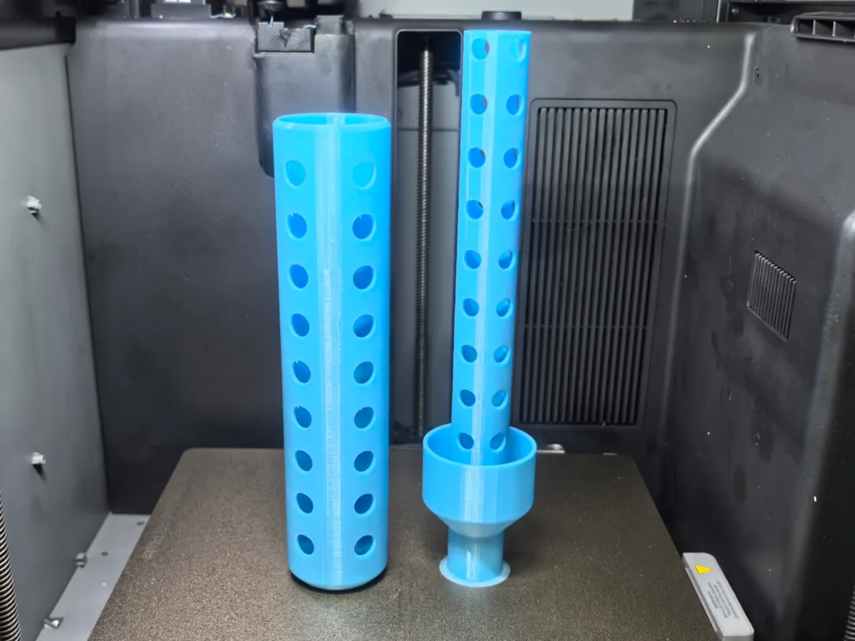 Sediment chamber diffuser (customizable) aquarium filtration - Free 3D ...