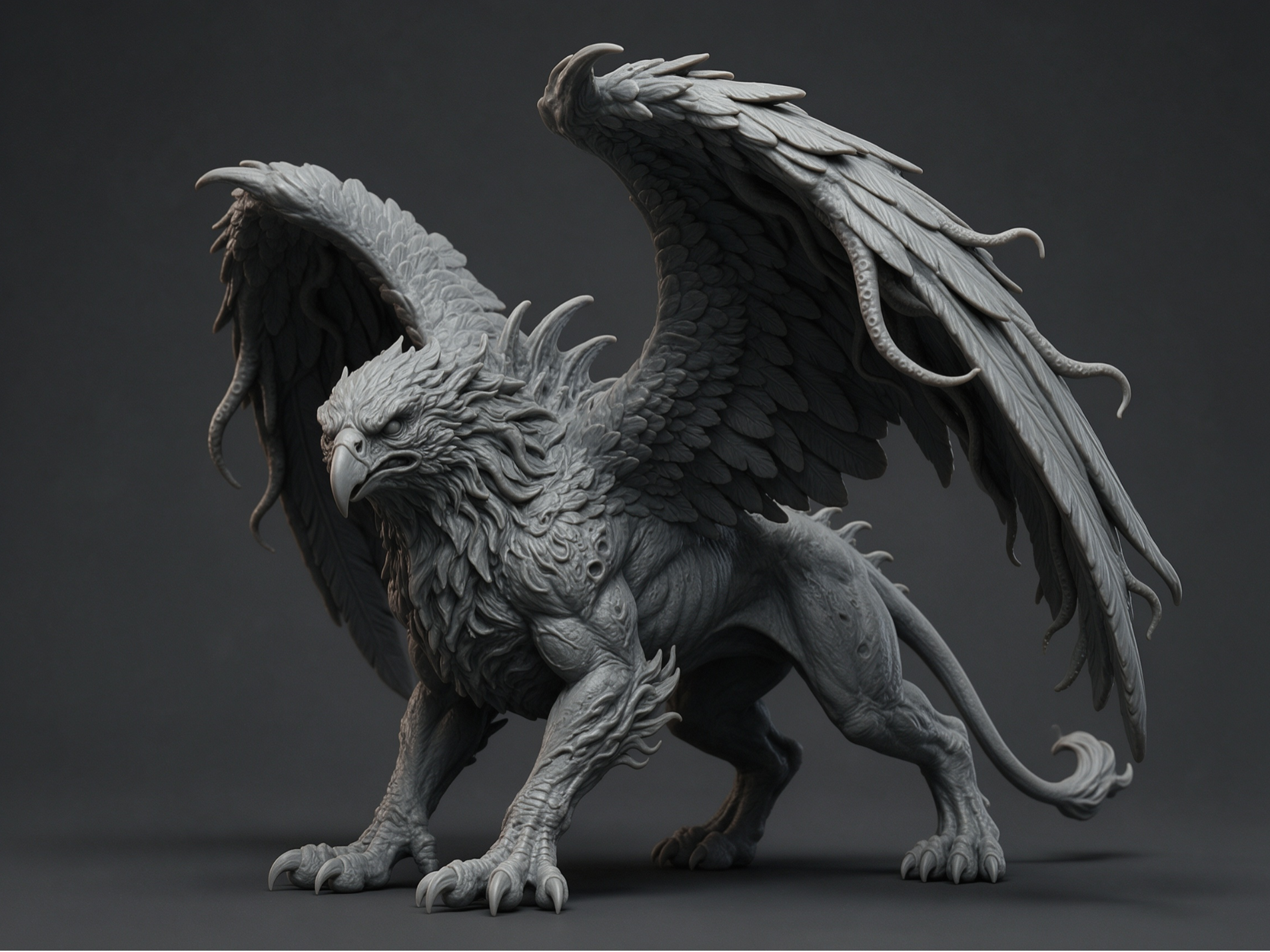 狮鹫 格里芬 3D model