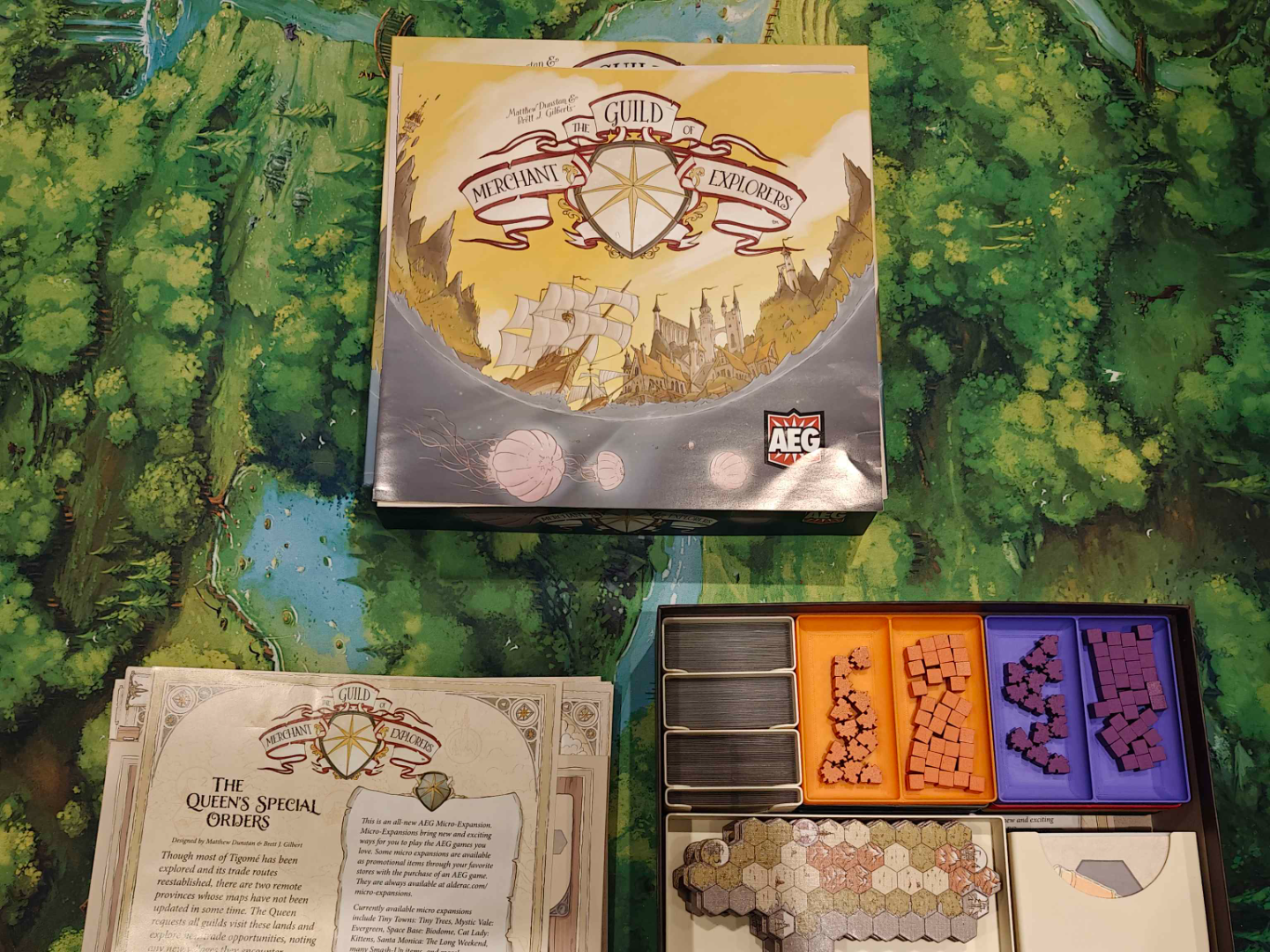 Guild of Merchant Explorers insert for 8 players 3D model