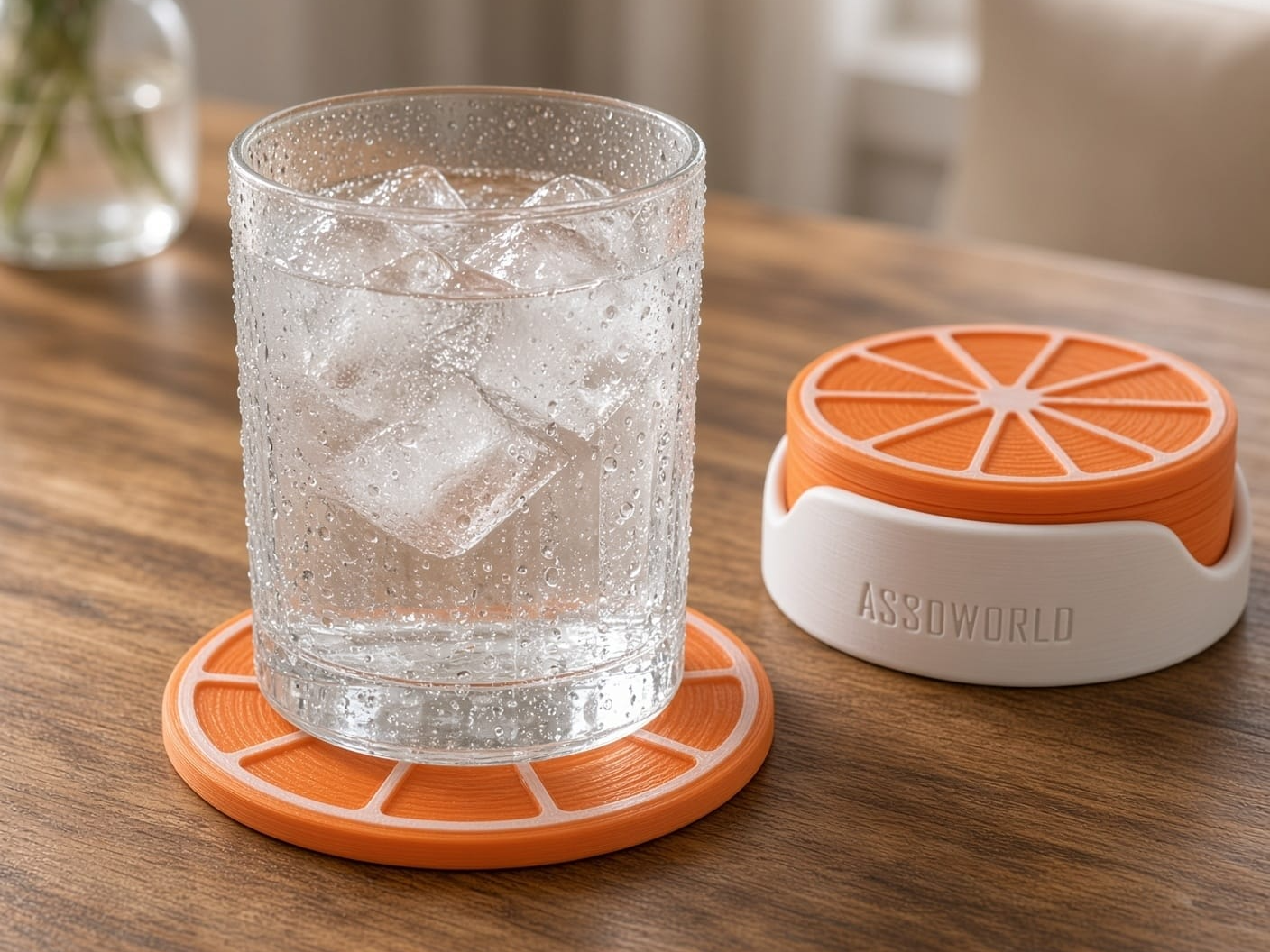 Citrus Coaster Set 3D model