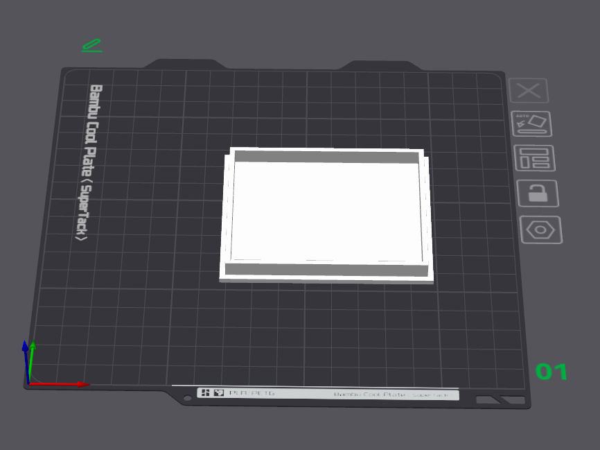 Deckel Skadis Teebeutelhalter 3D model