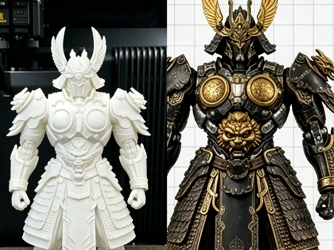 机甲-日本武士 3D model by user_749949308