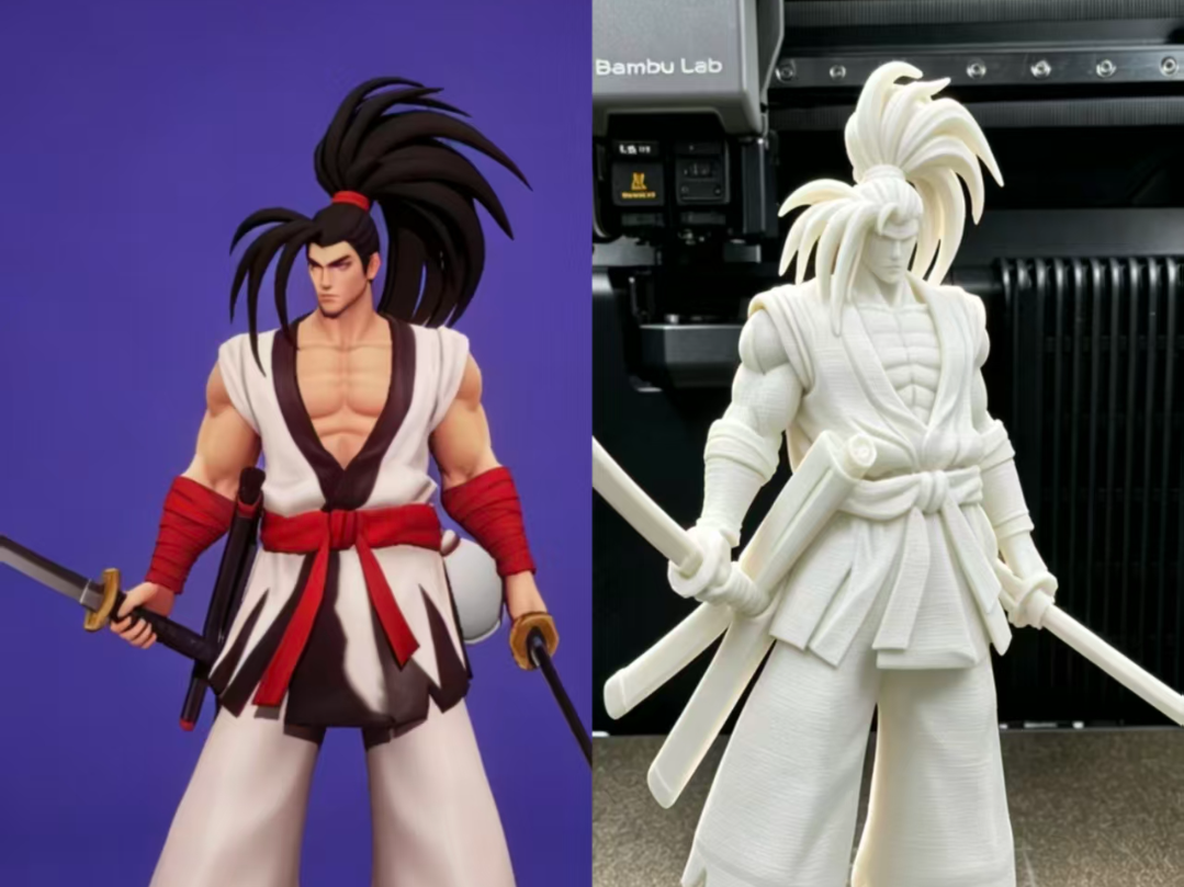 王者荣耀-宫本武藏-霸王丸 3D model
