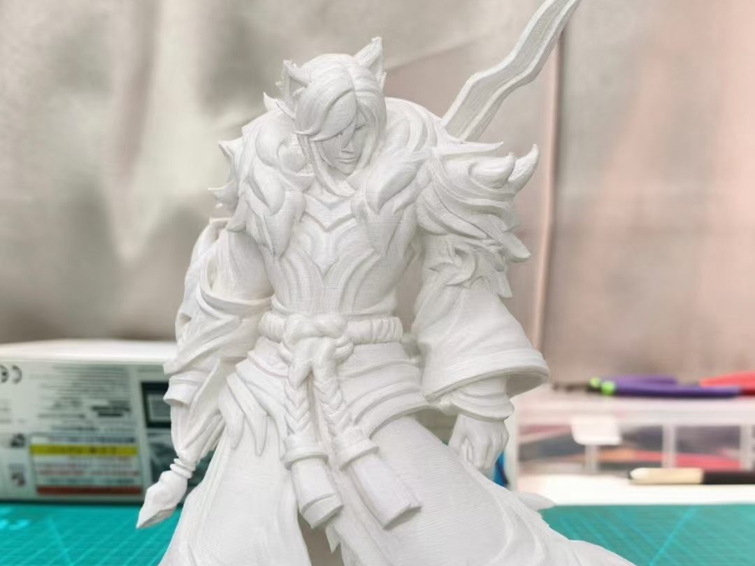 王者荣耀-李白-千年之狐 3D model