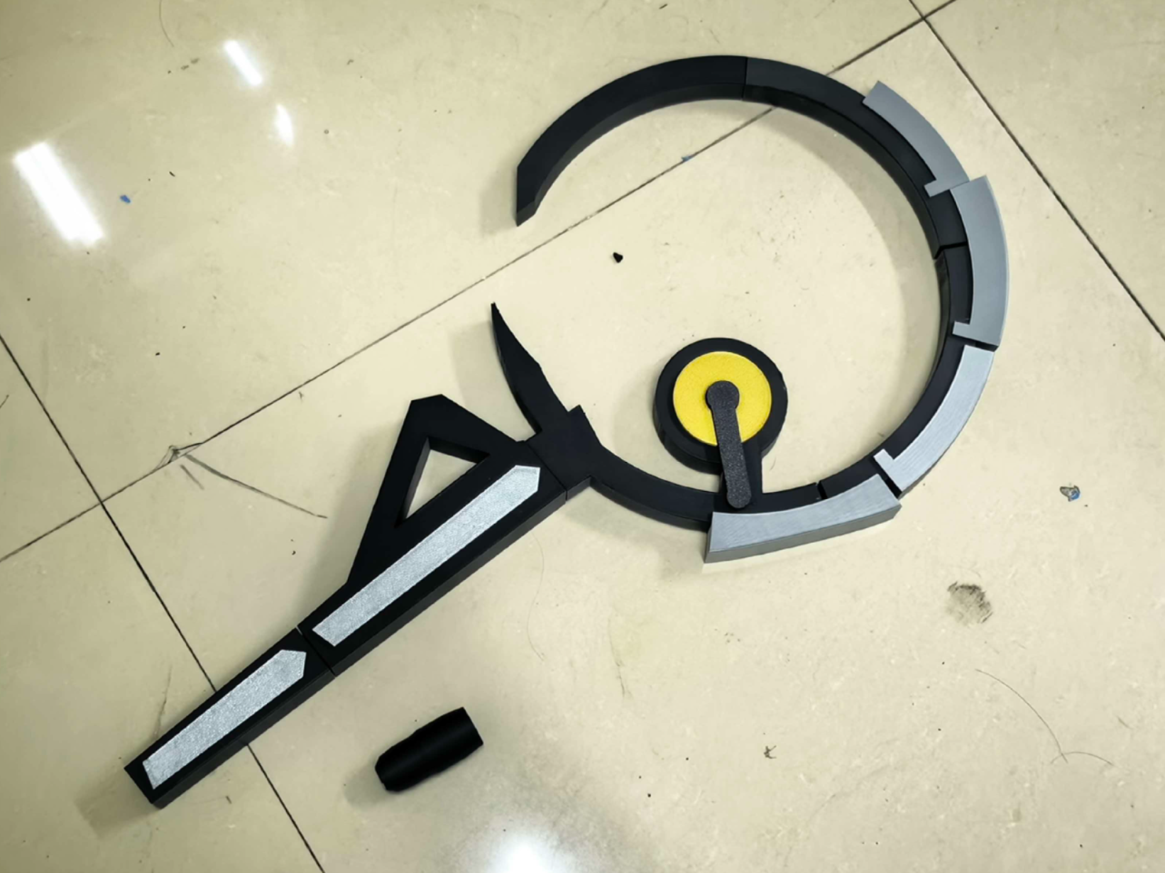 明日方舟 白面鸮 原皮 法杖 3D model