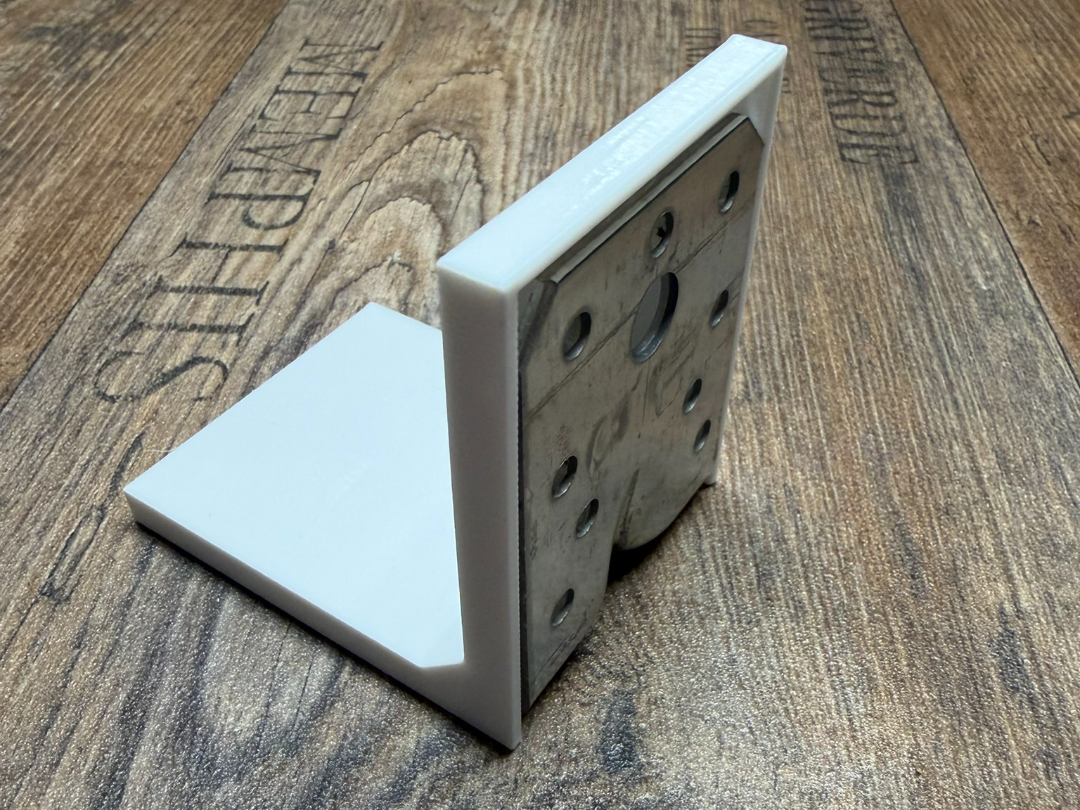 Winkelabdeckung für Stahlwinkel 70 × 70 × 55 mm 3D model