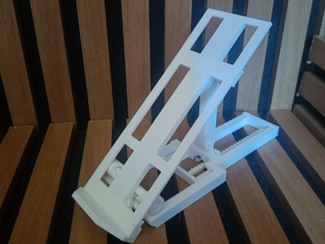 Ergonomic & Adjustable Heavy Book Stand (4 Pieces) 3D model