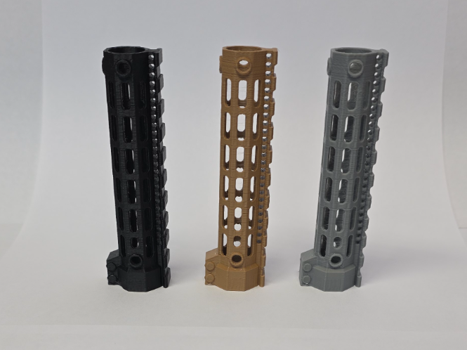 Midwest Industries G4 Handguard for Militech Guns 3D model