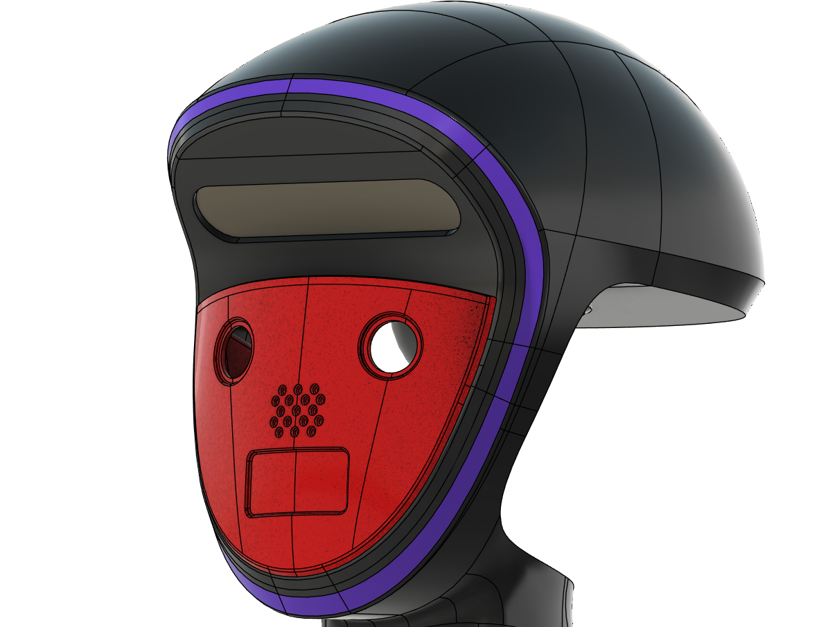 Karlz Alternative Unitree Face Plate :) 3D model