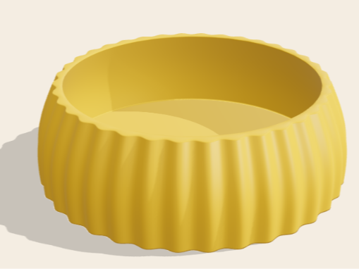 Comedero para mascotas 3D model