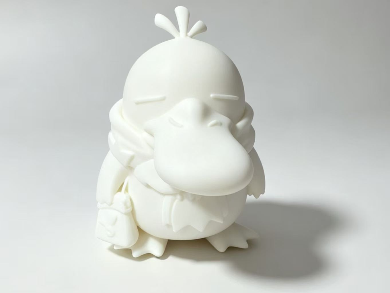 围巾可达鸭 3D model