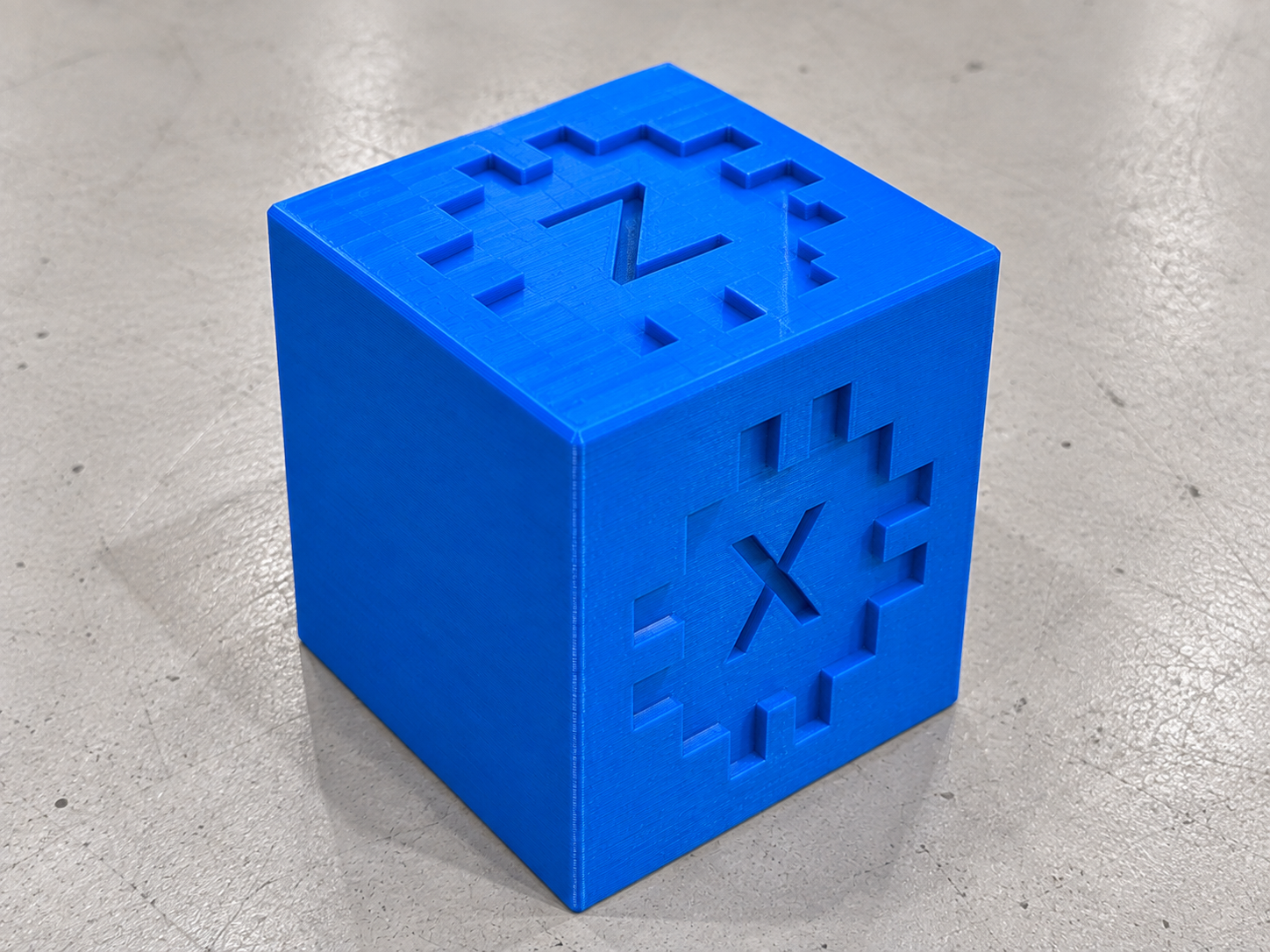 Calibration Cube 3D model by MakerHero