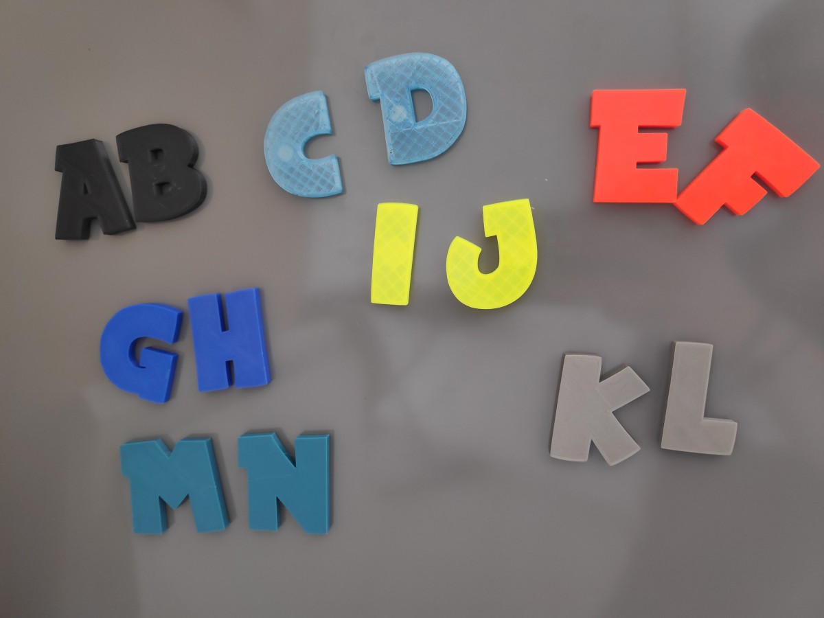 Alphabet 3D model