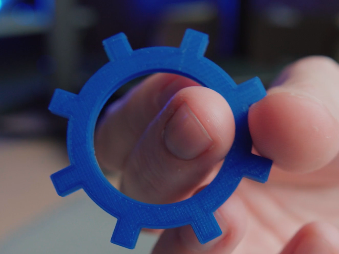Gear 3D model by MakerHero