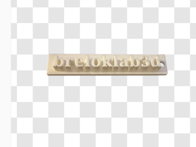 haft breloklab3d 3D model