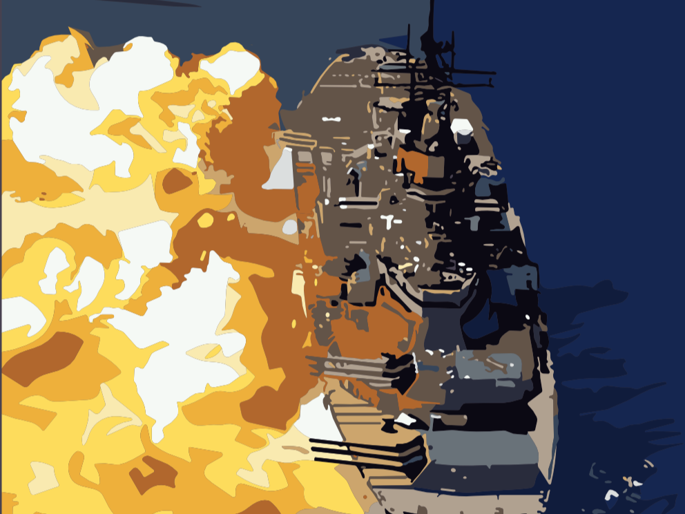 USSIowa 3D model