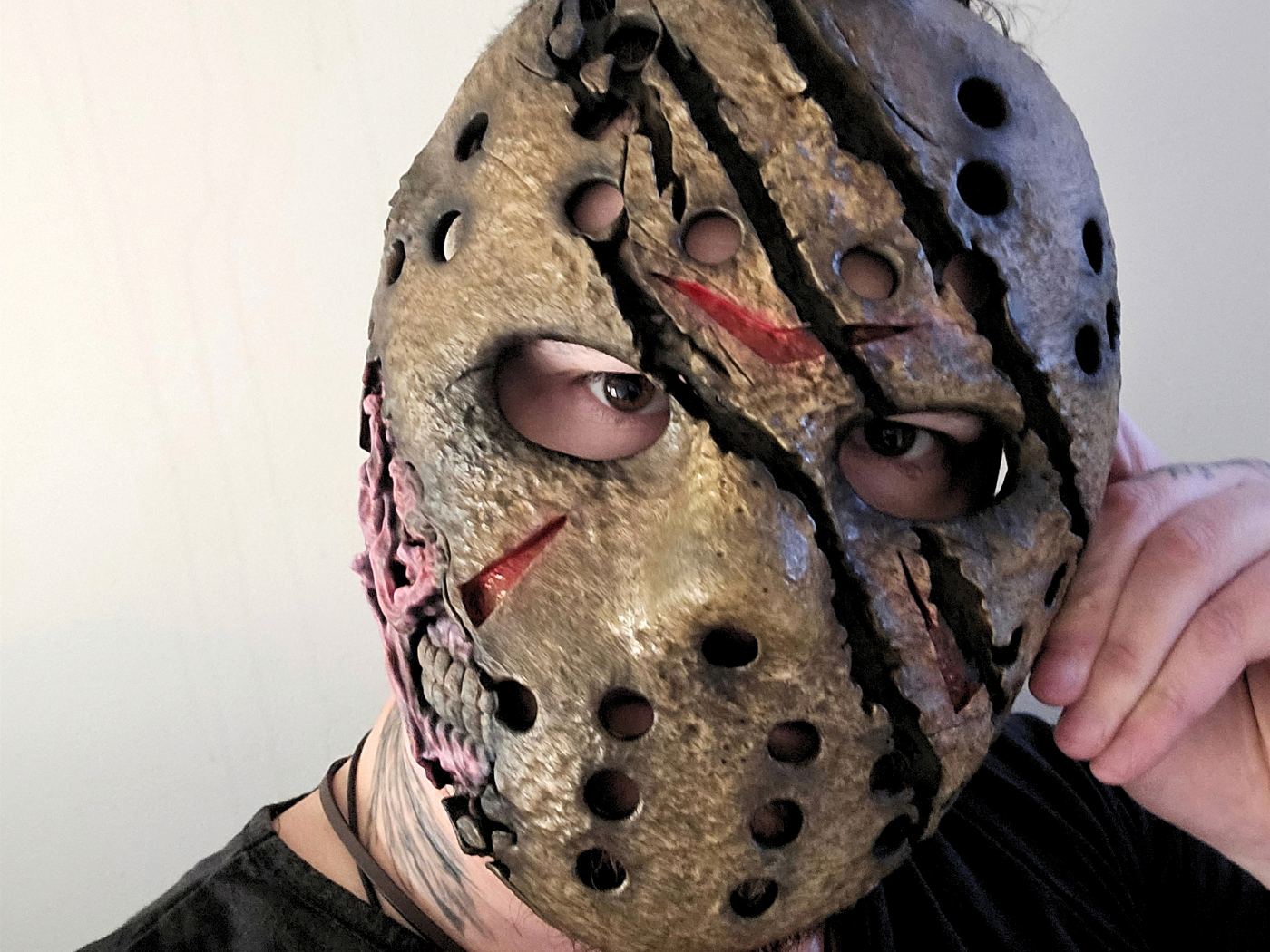 Damaged Jason Vorhees Hockey Mask 3D model