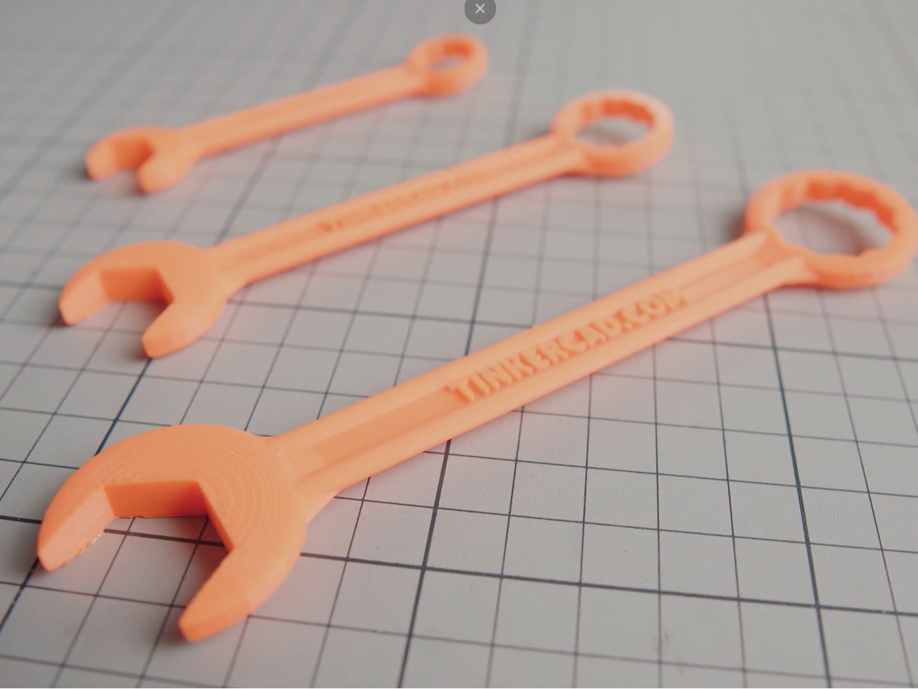 Open-End Wrench Set 3D model
