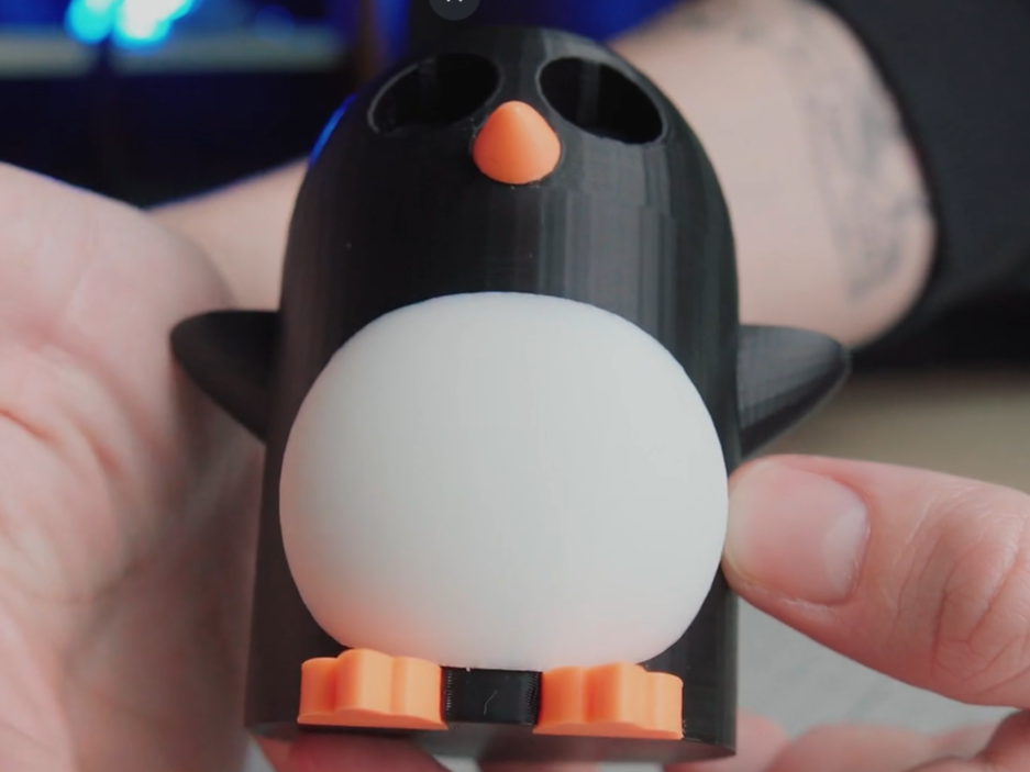 Refrigerator Penguin 3D model