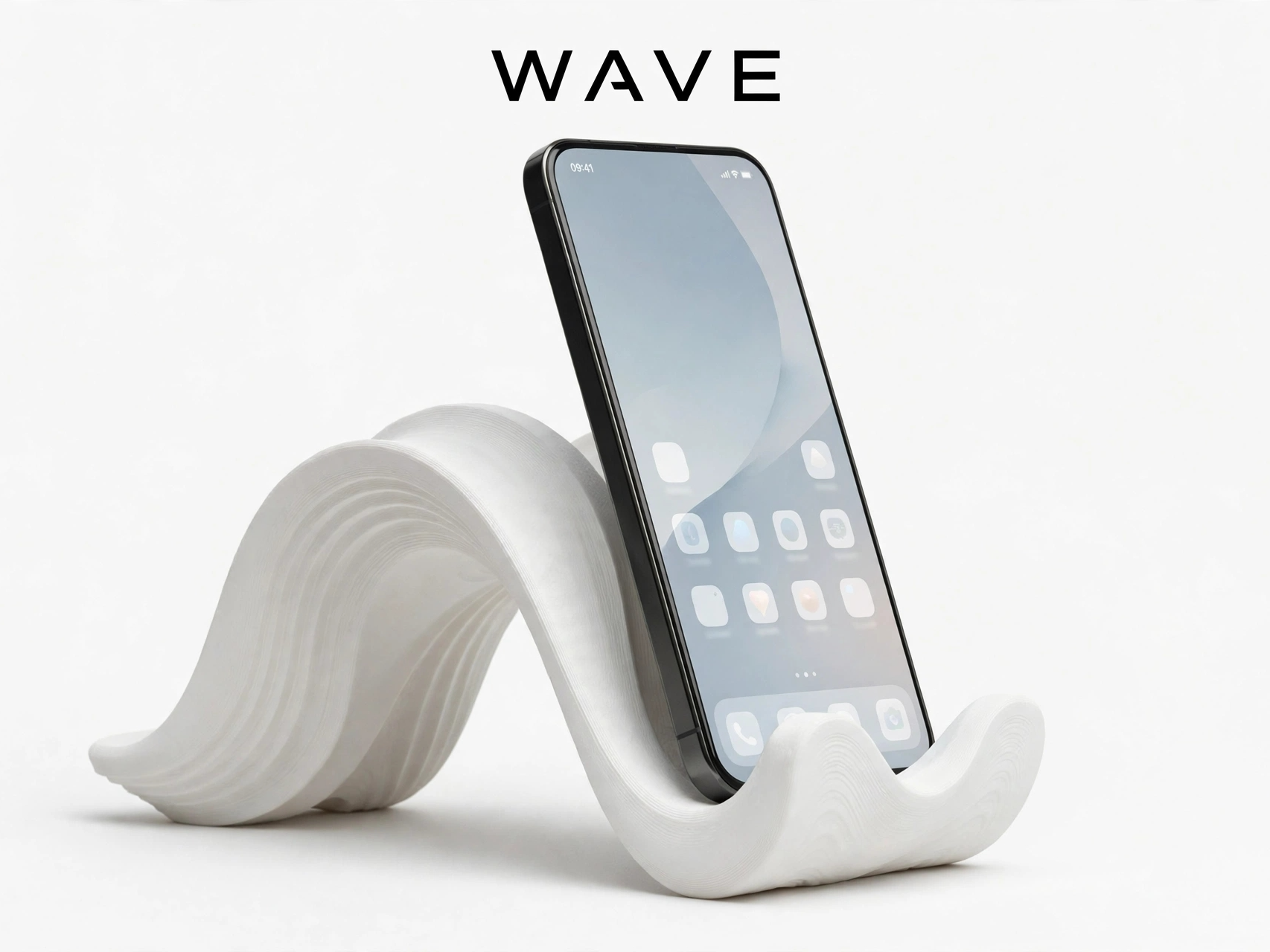 Wave support de tel 3D model
