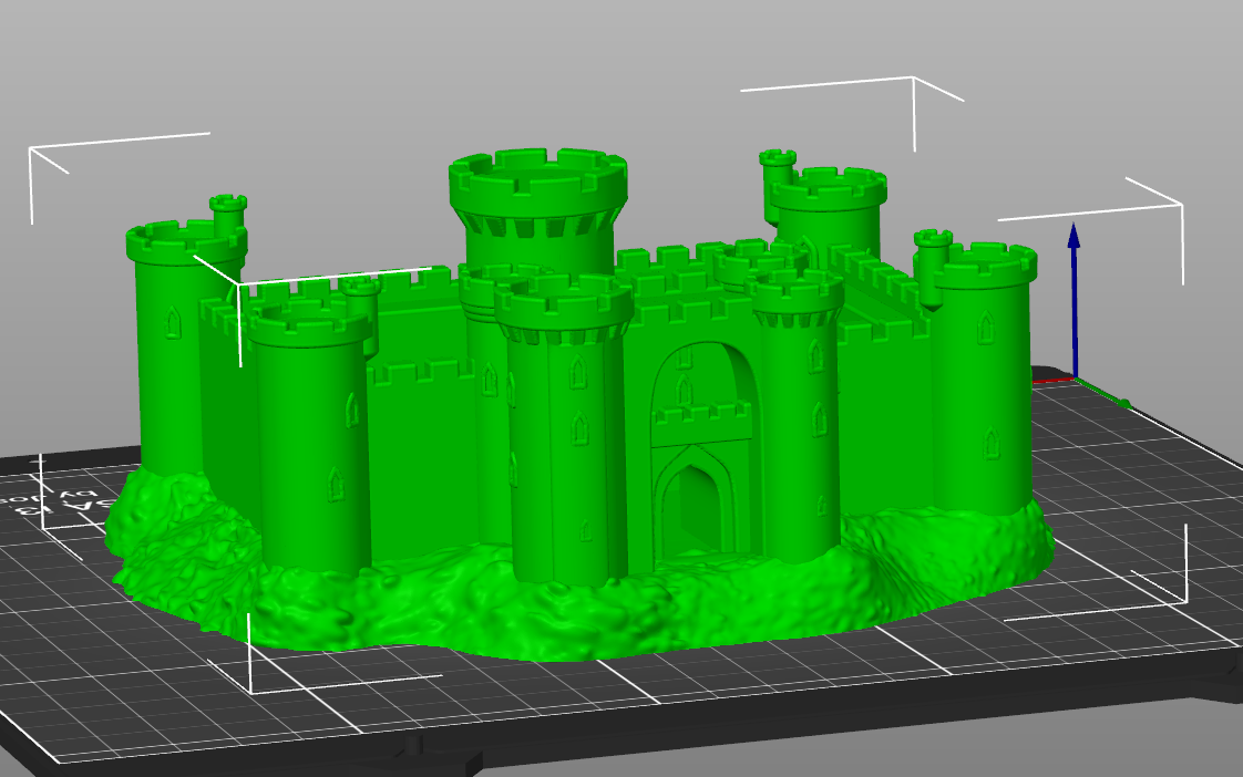 Medieval Castle 3D model